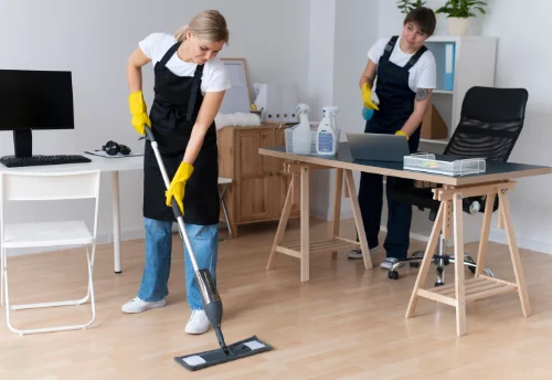 Nettoyage de bureau professionnel à Clussais-la-Pommeraie